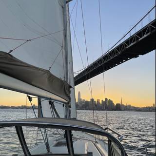 “Sailing Under the Golden Gate Bridge”