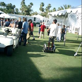 The Golf Cart Push