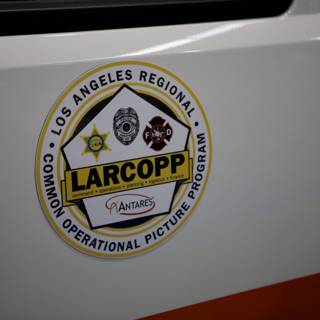 Larcop Logo on Vehicle