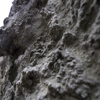 Rugged Rock Face Textures at Camping Site