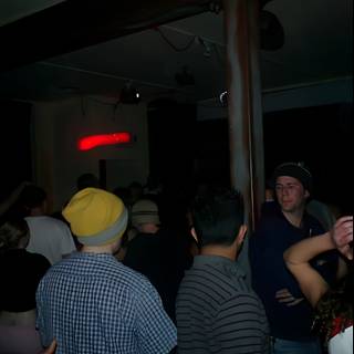 Nightlife Party with Man in Baseball Hat