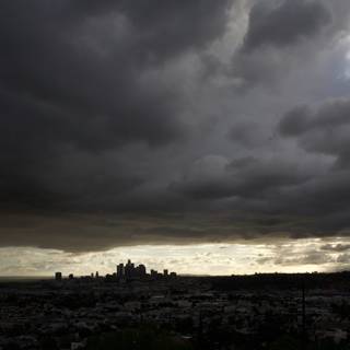 Thunderstorm Brewing Over LA