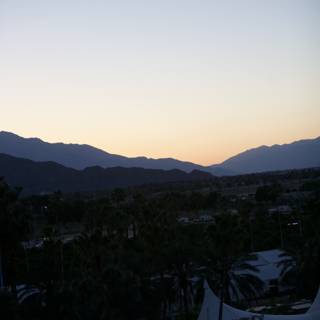 Sunset View from Coachella Balcony