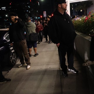 Night Crowd Gathers Outside Wobbleland 2026 Venue