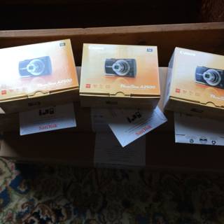 Three Boxes of Camera Accessories