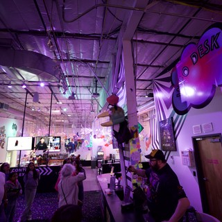 Interactive Art Installation at Contemporary Gallery Space