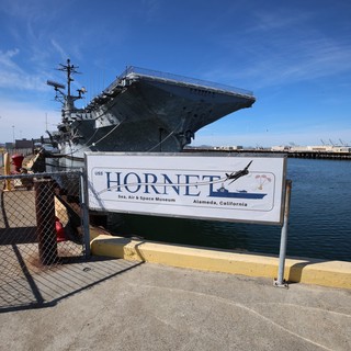 USS Hornet Aircraft Carrier Museum in Alameda