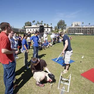 Frisbee Fun at the Caltech Engineering Competition