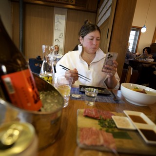 Documenting Japanese Cuisine at Traditional Restaurant