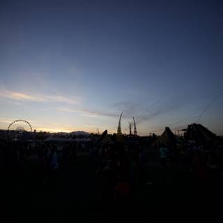 Sunset Silhouettes at Coachella