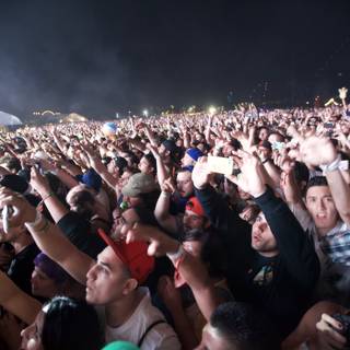 Coachella 2012: A Sea of Hands at the Concert