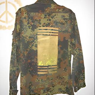 Camouflage Long Sleeve Blazer
