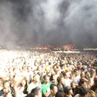 Euphoric Atmosphere at Coachella 2011 Concert