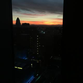 Sunset View from the Broad Building