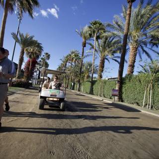 Golf Carting Through Coachella