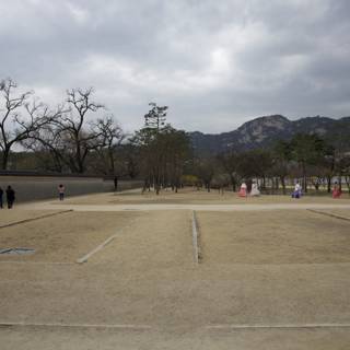 Ethereal Strolls in Korea's Park, 2024