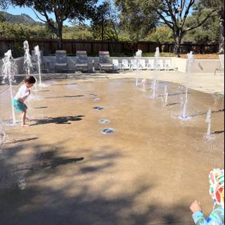 Summer Fun at the Fountain