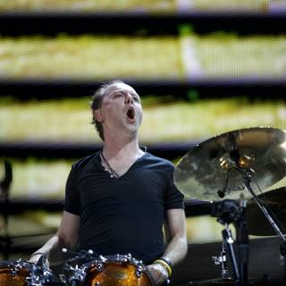Lars Ulrich's Drumming Performance at Big Four Festival