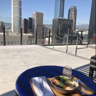Sky-High Dining in Downtown Los Angeles