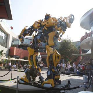 The Giant Robot Statue