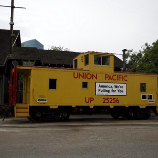 Union Pacific Caboose at Sacramento Train Museum