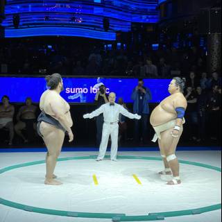 Hayateumi Hidehito dominates at the World Sumo Tournament