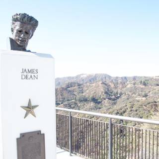 James Dean Statue on the Hill