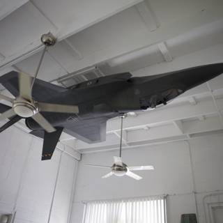 Airplane Suspension in a Room