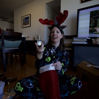 Reindeer Pajamas and Christmas Stocking Surprises