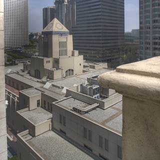 Los Angeles Library from the Hilton