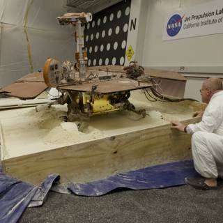 Working on the Mars Rover