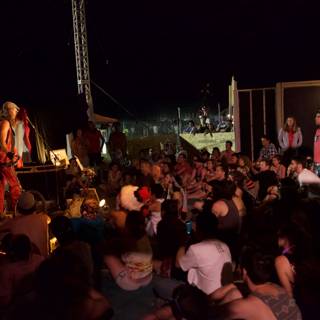 Nighttime Performance Delights Crowd at 2012 Coachella Festival