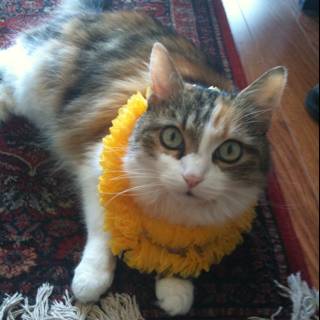 Flower Crowned Feline