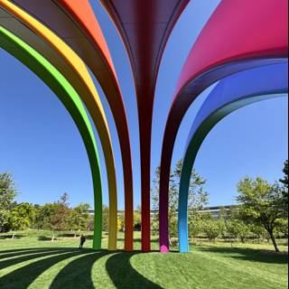 Rainbow Arches at Apple Park