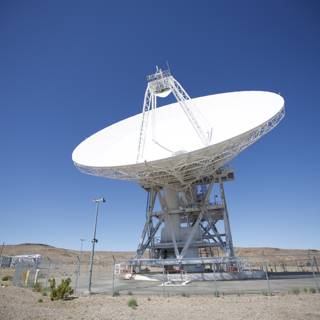 Glistening Goldstone Radio Telescope
