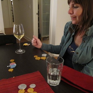 Celebrating Hanukkah with Gelt and Wine