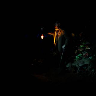The Lantern Holder in Disneyland