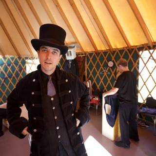 A Groom in Top Hat and Coat