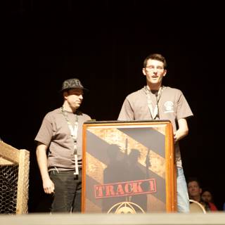 Speaking at the Podium