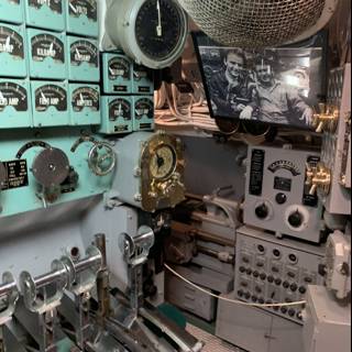 Inside a Submarine Control Room