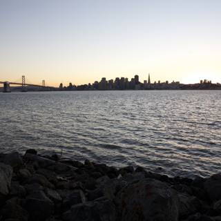San Francisco Sunset from Treasure Island