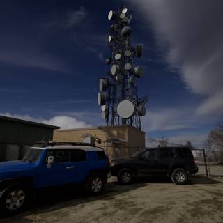 Cell Tower Parking Lot