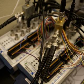 Wiring the Quantum Machine
