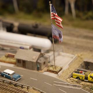 Miniature Americana at the Crocker Model Train Club