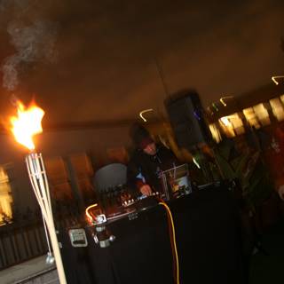 Fire and Beats on Stage