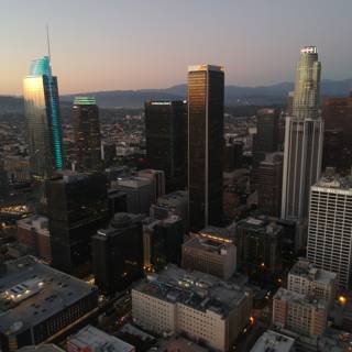 Panoramic View of Los Angeles