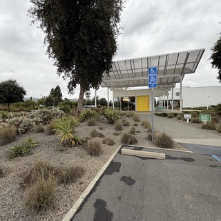Modern Sustainable Architecture at Ashes and Diamonds Entrance