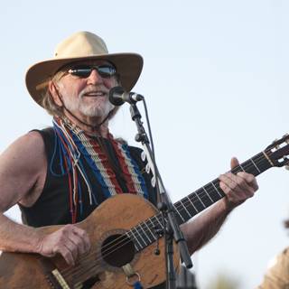 Willie Nelson's Outdoor Concert at Coachella