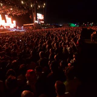 Massive Crowd at 2010 Coachella Rock Concert