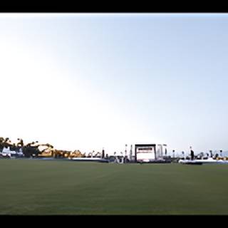 Stage Set Against Lush Greenery at Marbella Beach Club